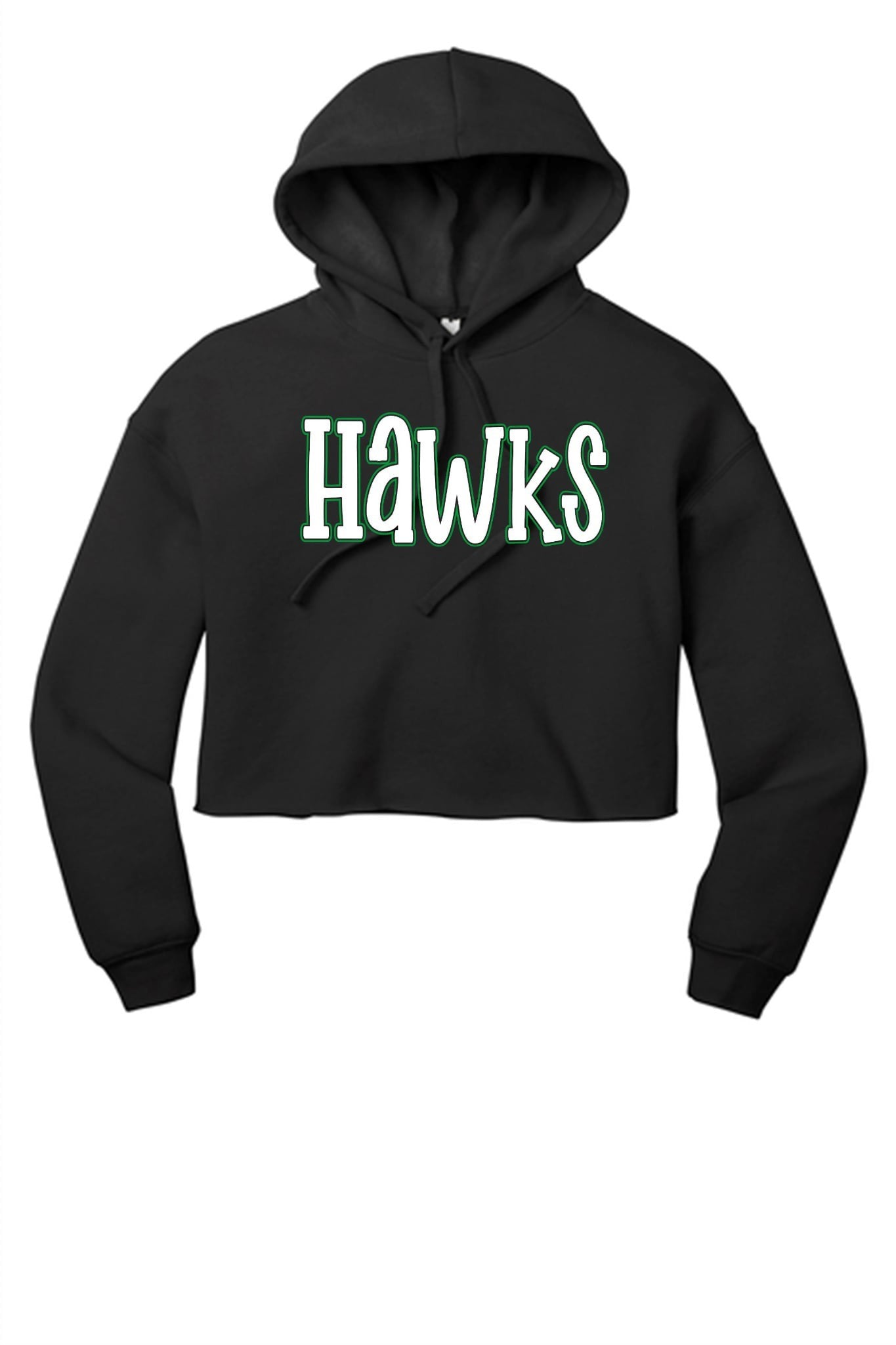 Hawks Crop Hoodie