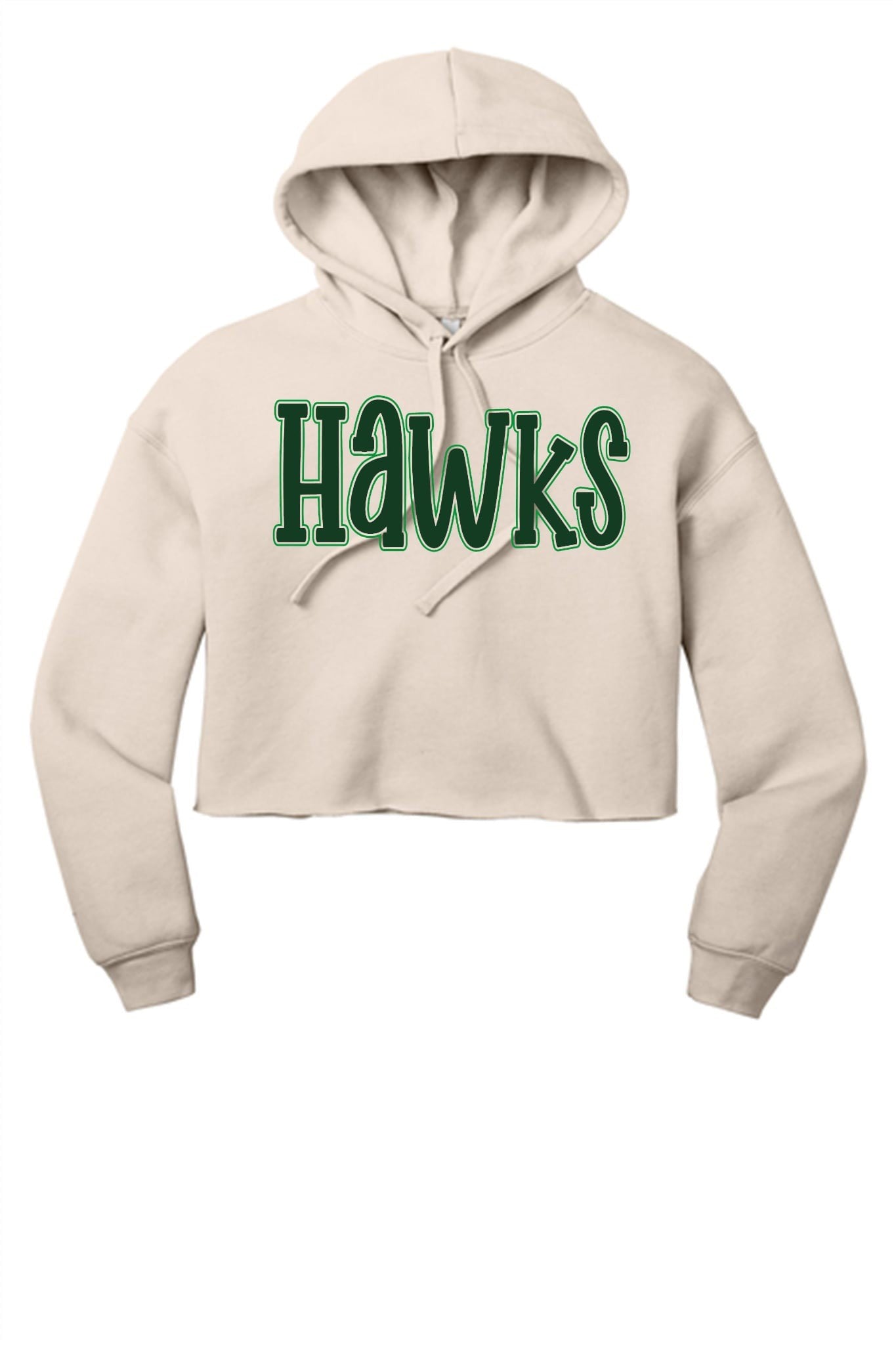 Hawks Crop Hoodie