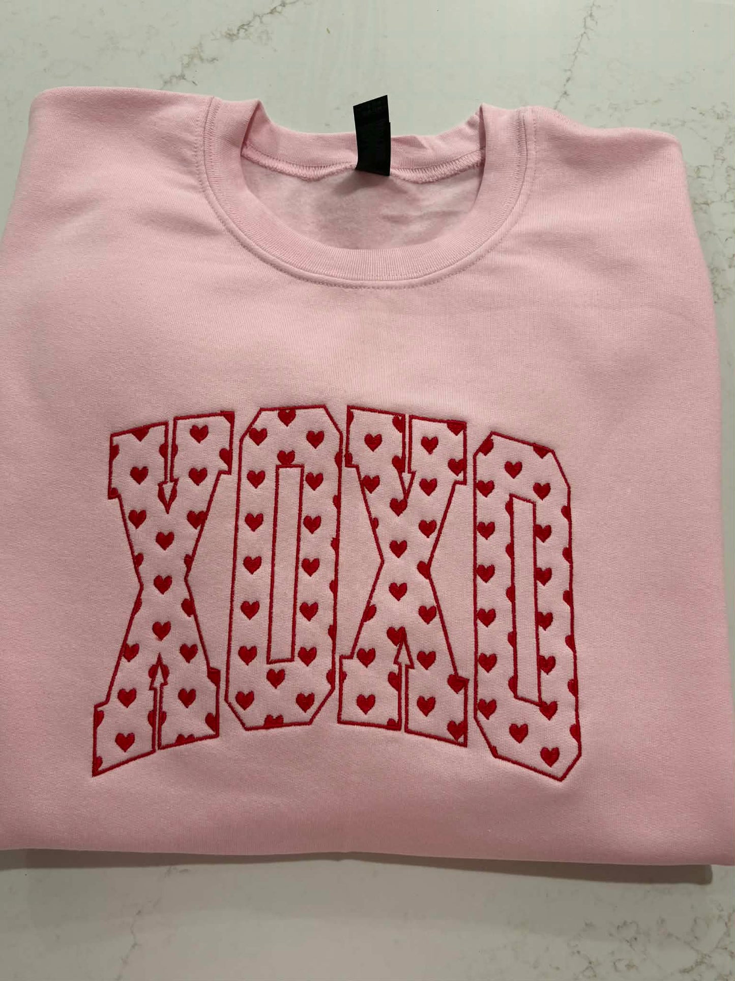 XOXO- Embroidered Sweatshirt