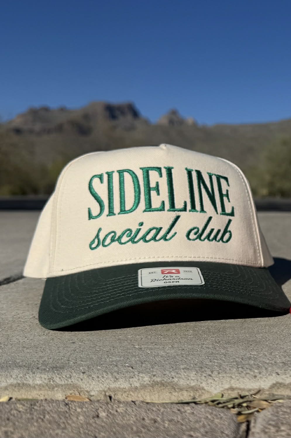 Unstructured Embroidered Hats- Richardson