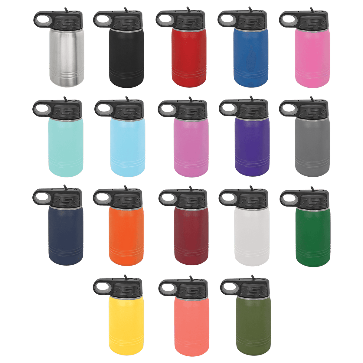 Customizable 40oz, 32oz, 20oz, 12oz Water Bottle
