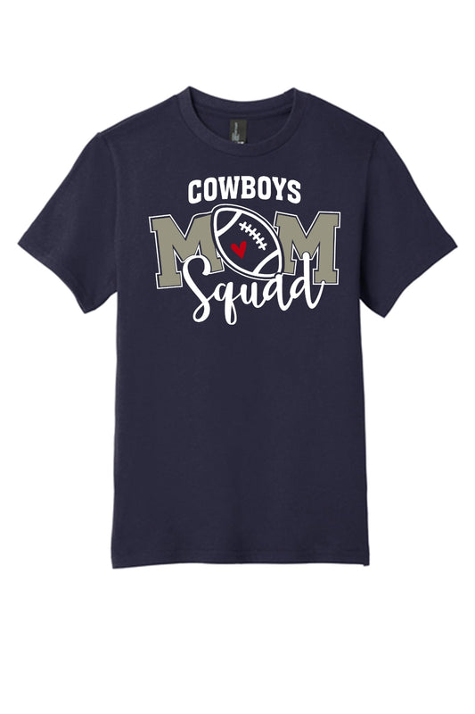 Cowboys Football Mom Squad T-shirt