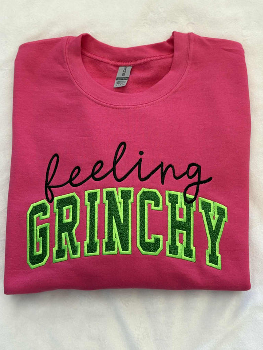 Feeling GRINCHY - Embriodered (Mommy & Me Option)