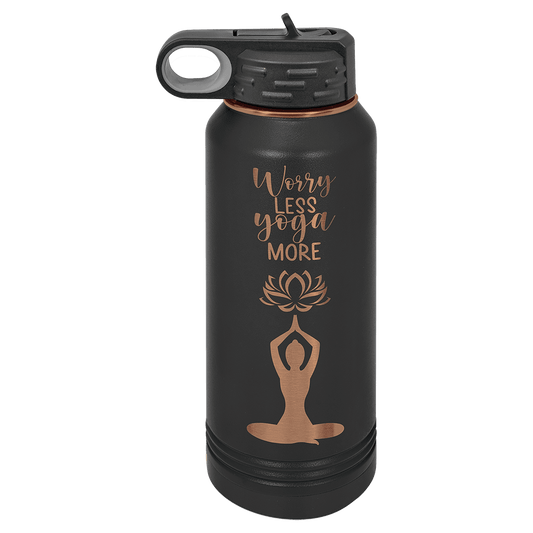 Customizable 32 oz. Water Bottle Metallic Colors