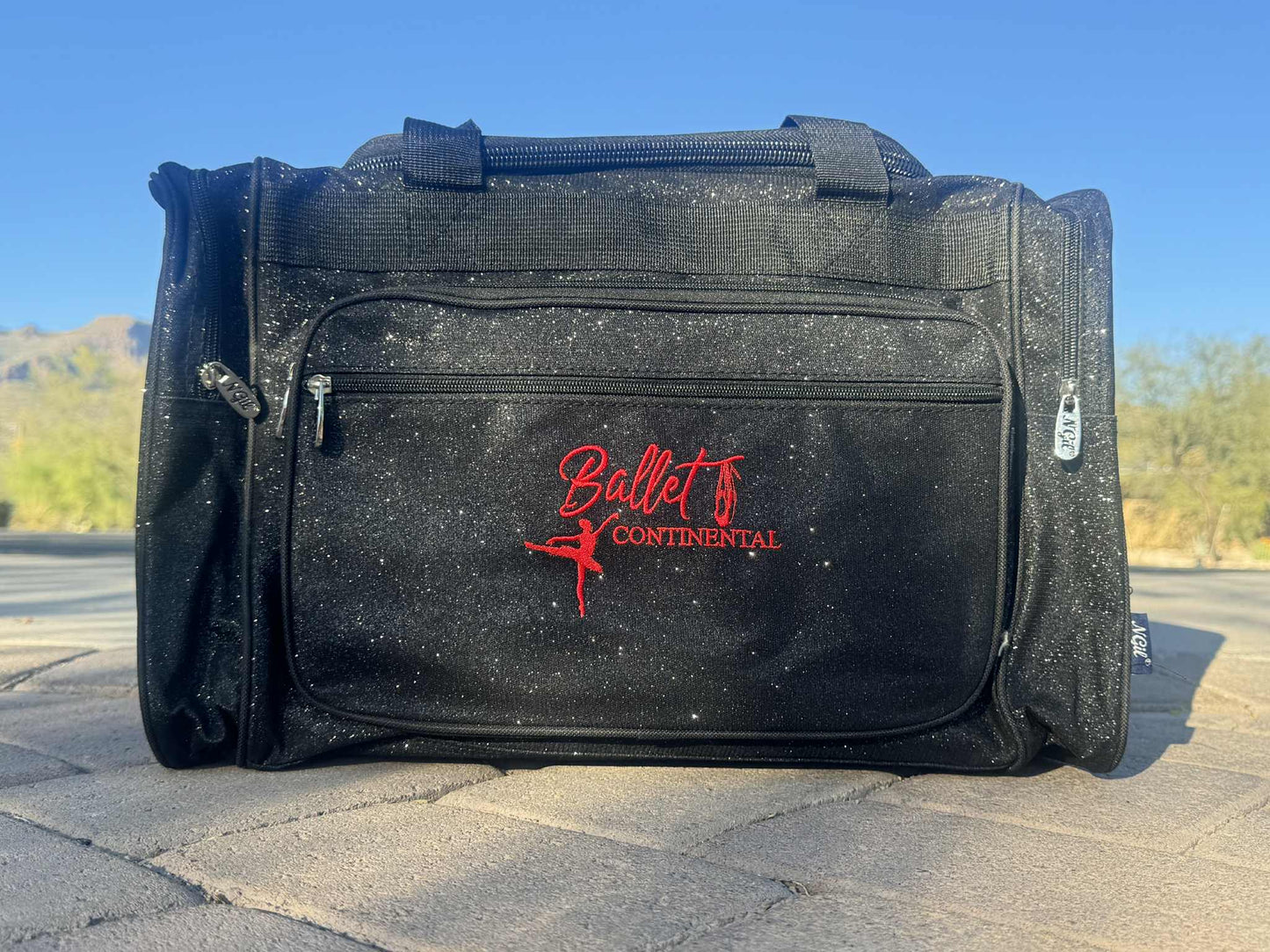 Glitter Duffle Bag (ADD YOUR OWN LOGO)