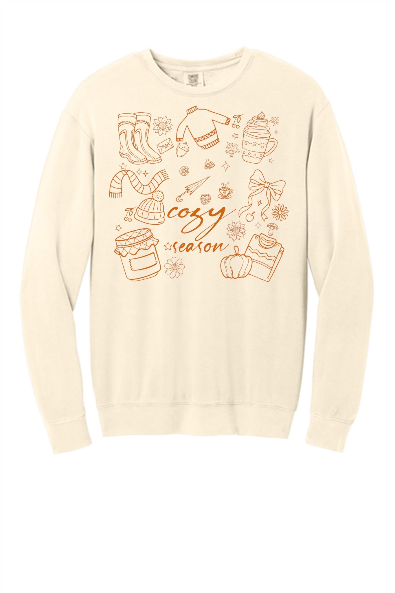 Cozy Season Sweatshirt- Available in Ivory