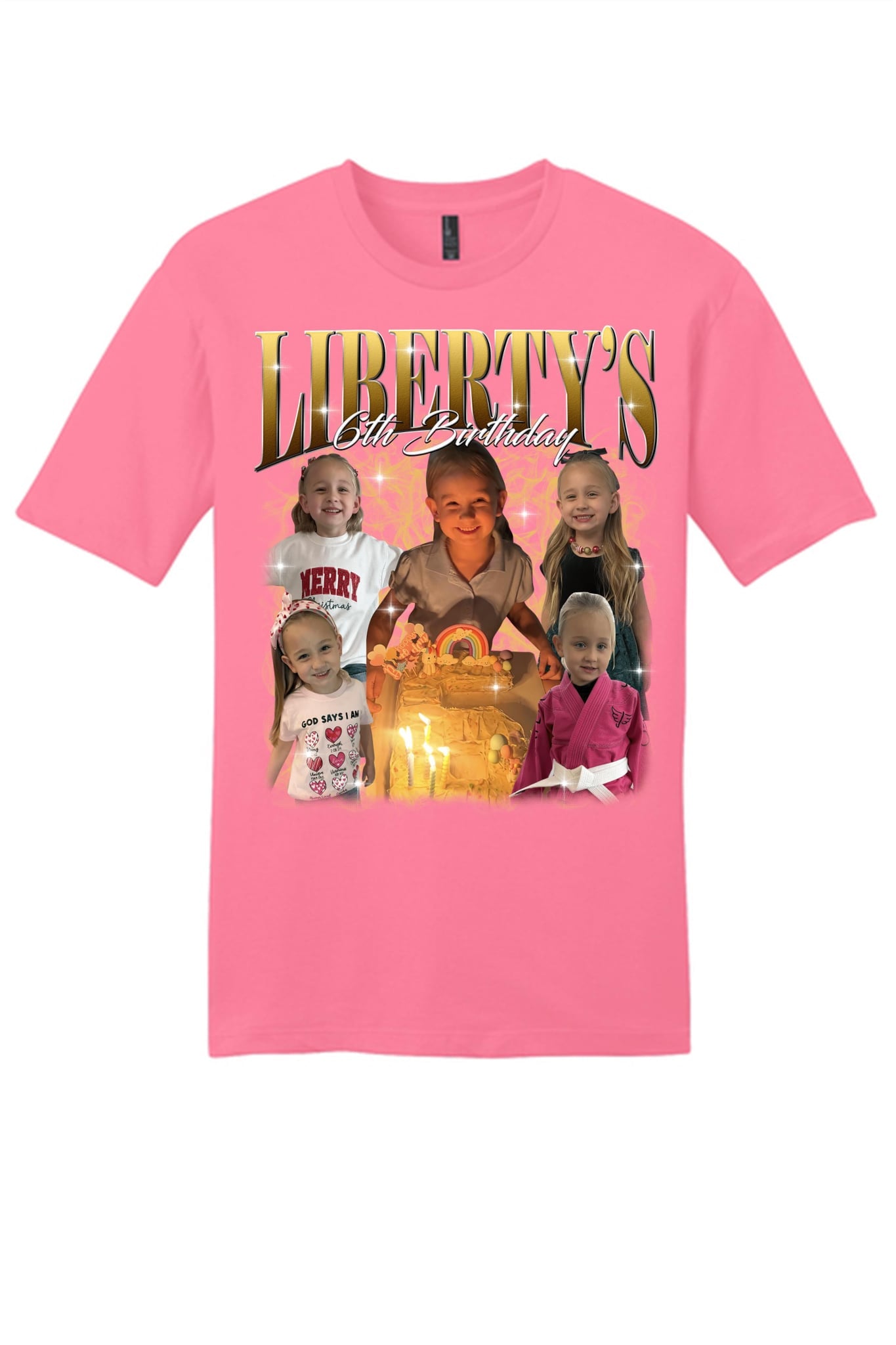 Picture Perfect Tee- Birthdays, Graduation, Sports Theme- All Occasions