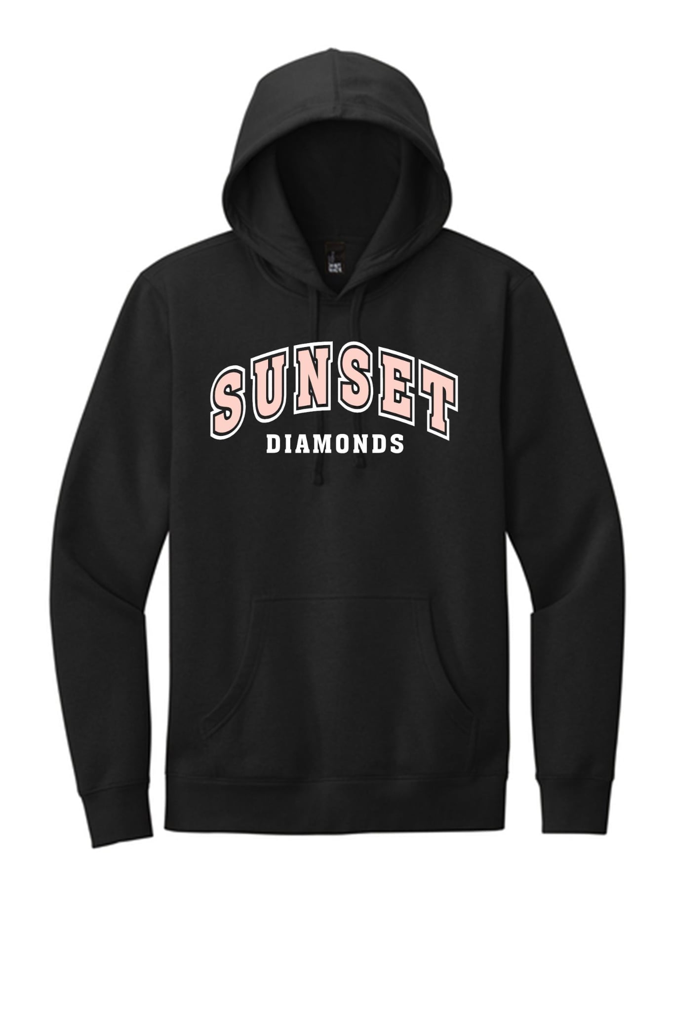 Sunset Personalized Cheer Hoodie