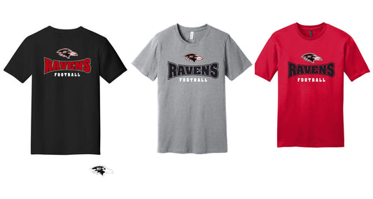 Ravens Football Tee- Personalized Name Option