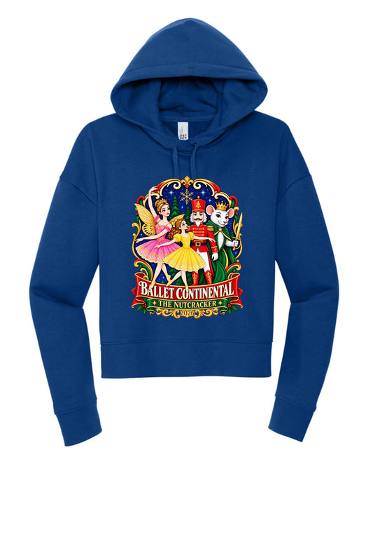 Ballet Continental Nutcracker District® Women’s V.I.T.™ Fleece Hoodie Crop