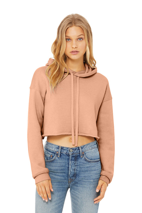 Crop Sweatshirt with Logo