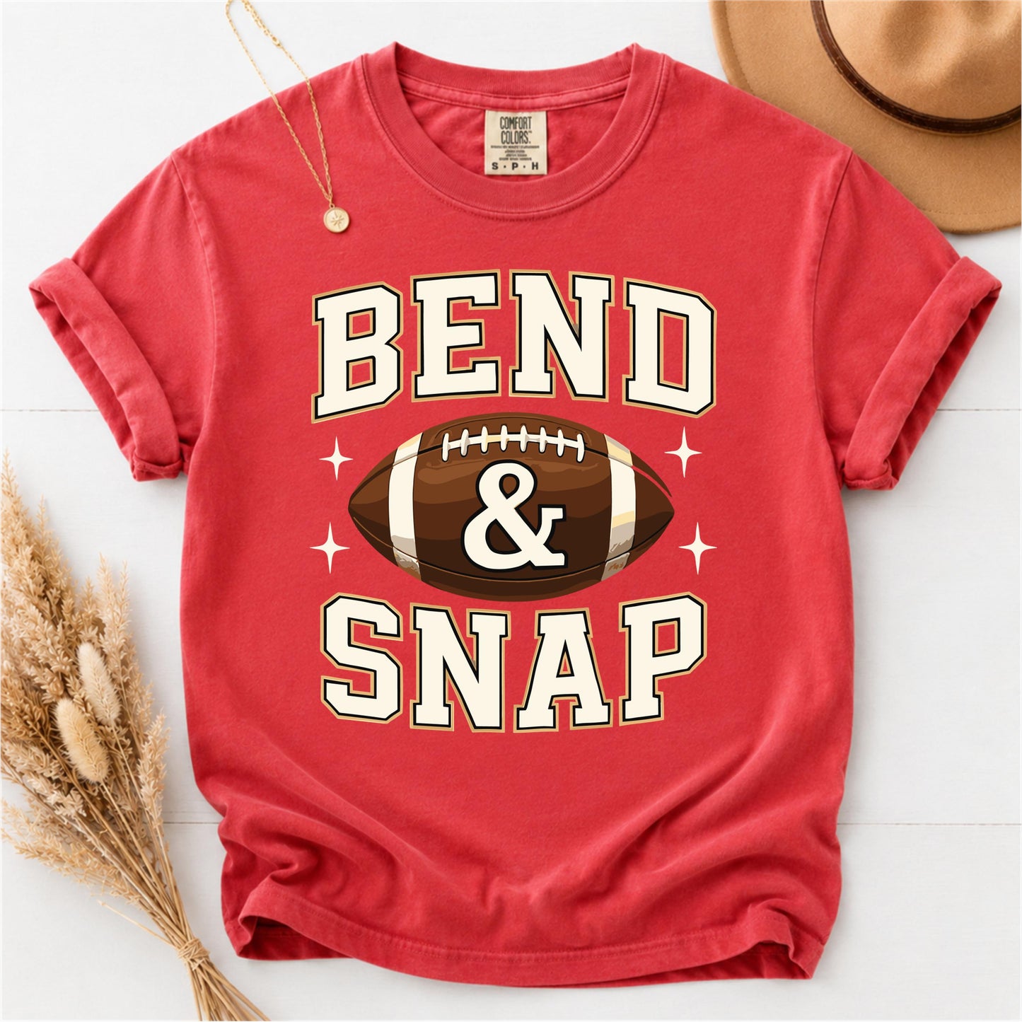 Bend and Snap Football Shirt and Sweatshirt