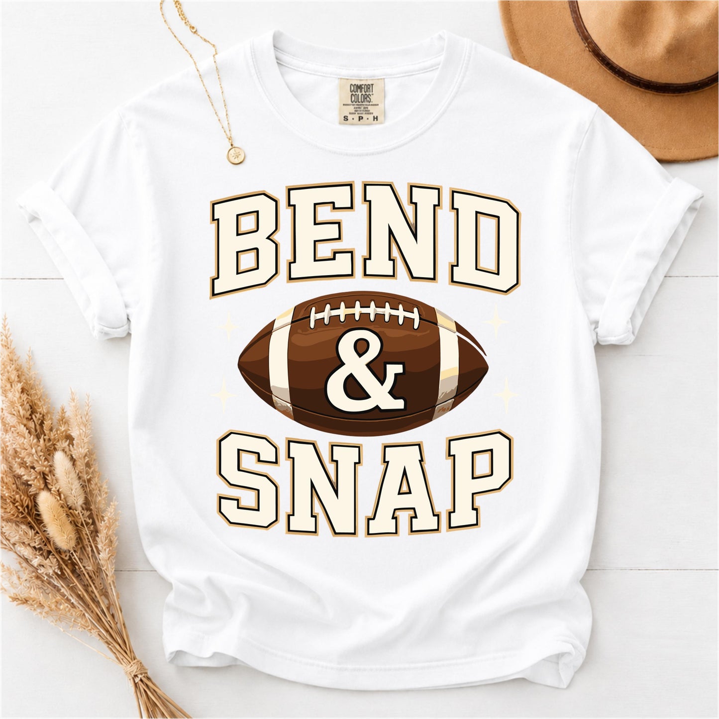 Bend and Snap Football Shirt and Sweatshirt