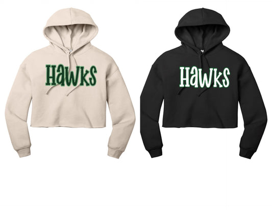 Hawks Crop Hoodie