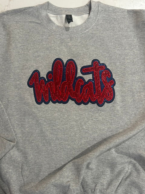 Wildcats double glitter Sweatshirt