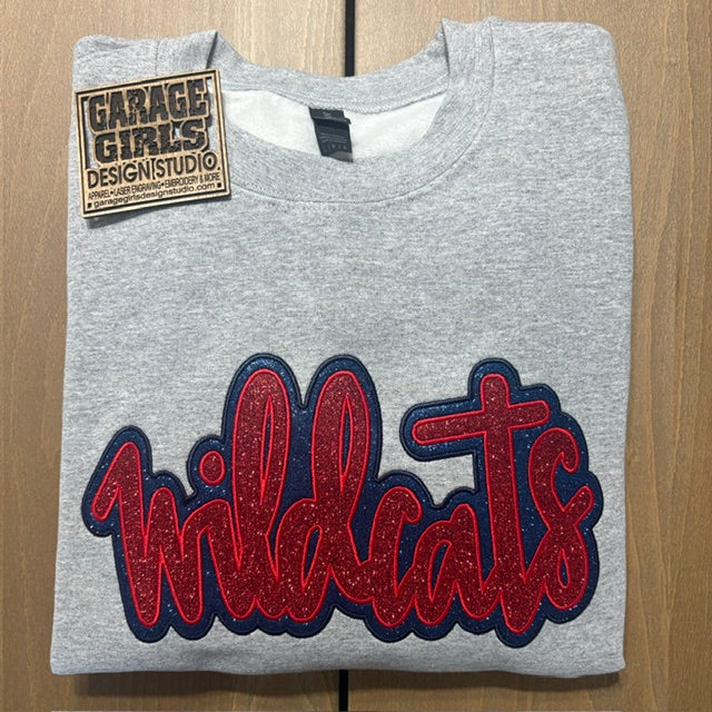 Wildcats double glitter Sweatshirt