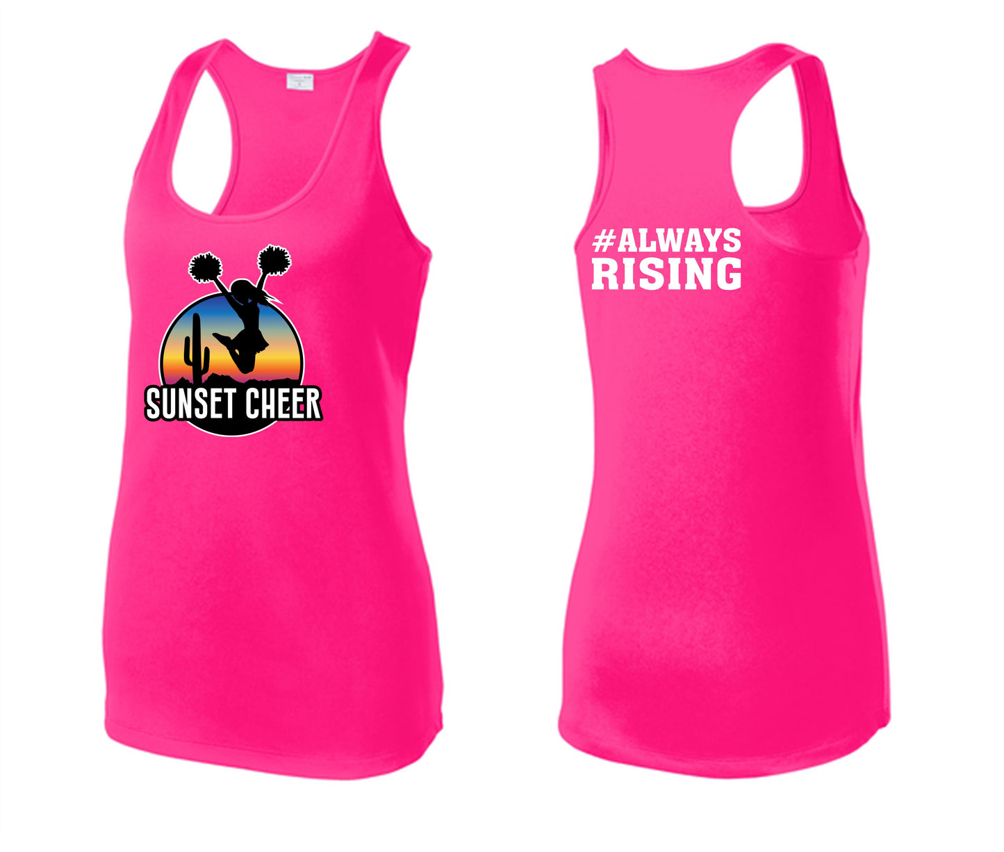 Sunset Cheer Tank