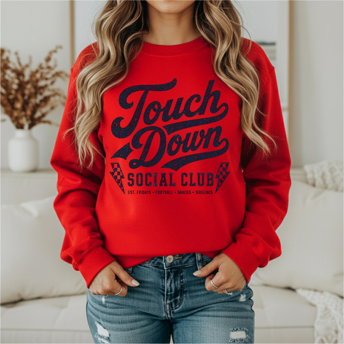 TouchDown Social Club Shirt and Sweatshirt