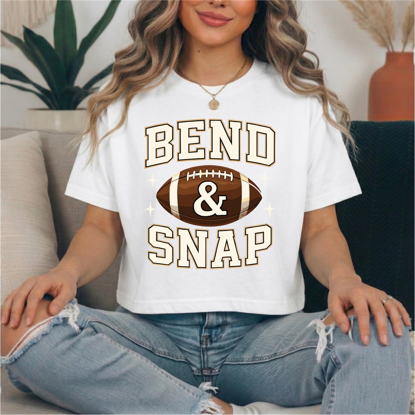 Bend and Snap Football Shirt and Sweatshirt