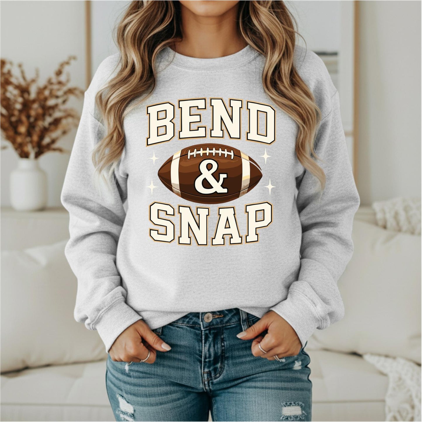 Bend and Snap Football Shirt and Sweatshirt