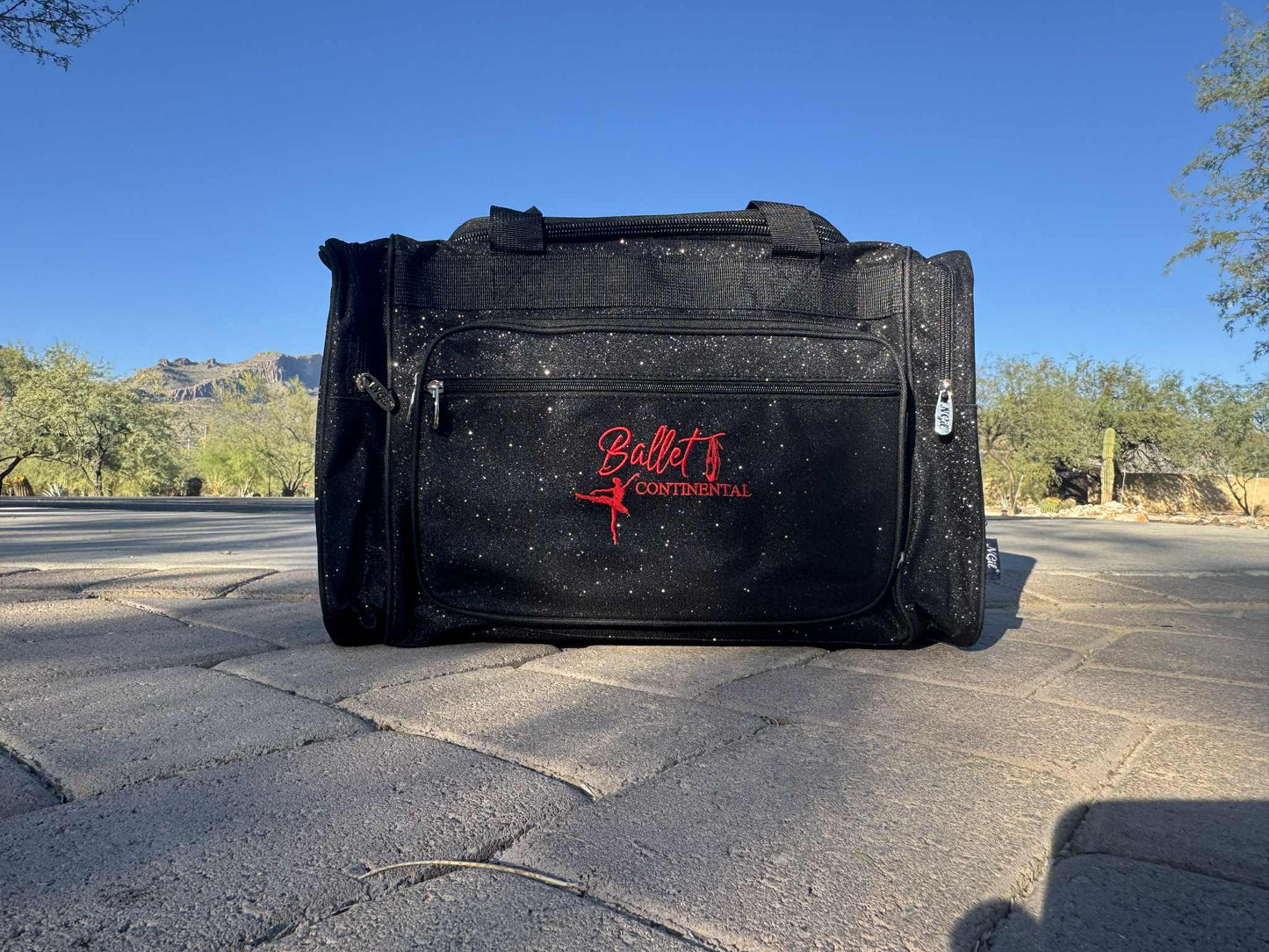 Glitter Duffle Bag (ADD YOUR OWN LOGO)