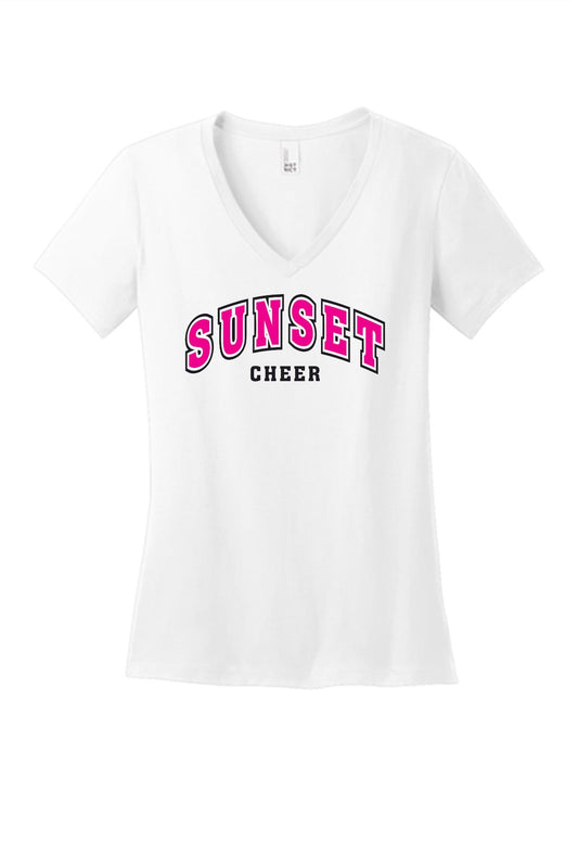 Sunset Everyday V-Neck Tee