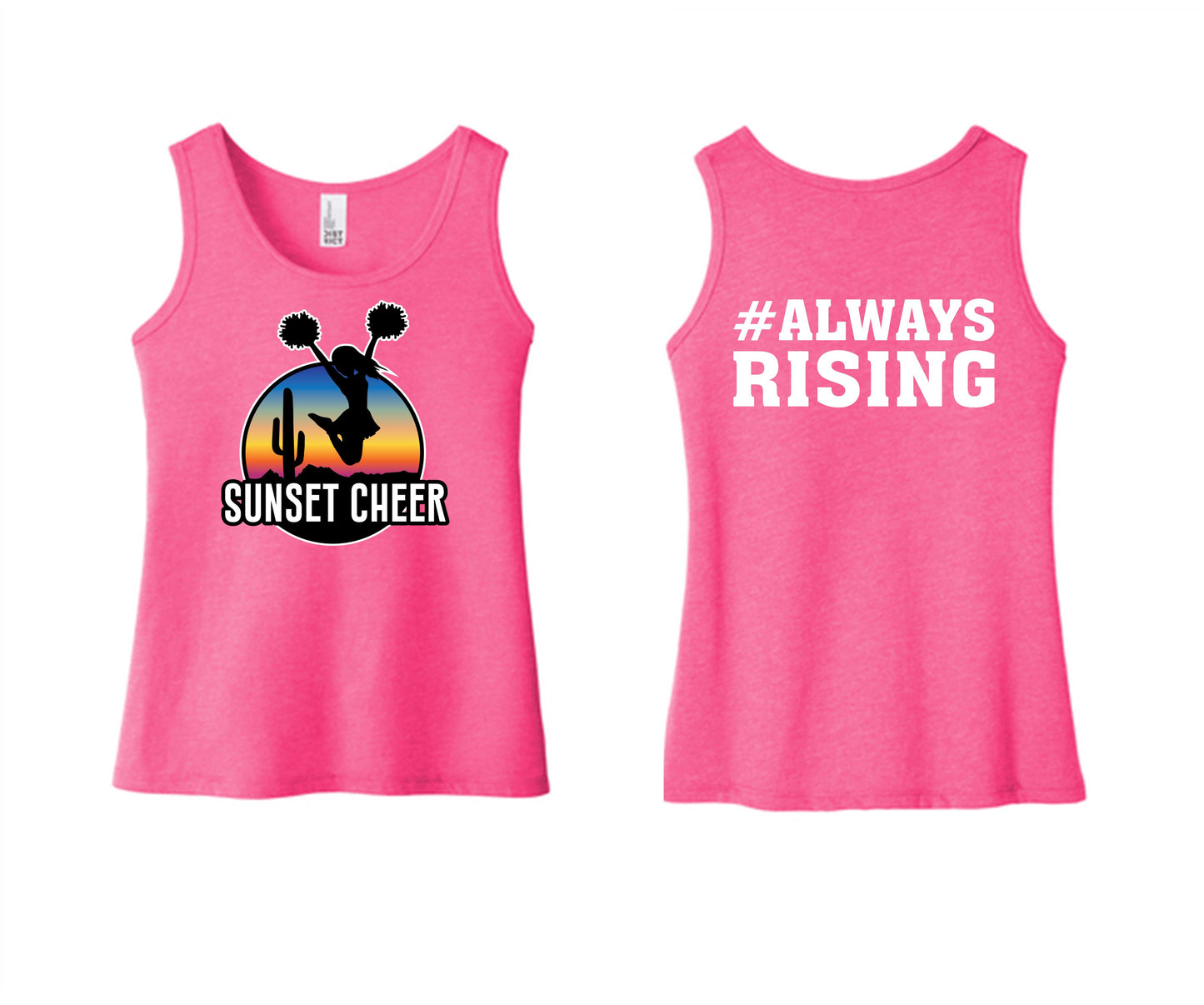 Sunset Cheer Tank