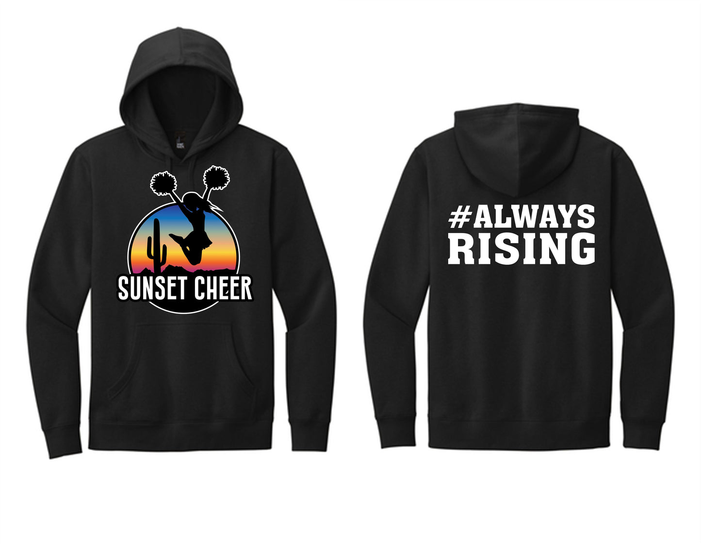 Sunset Cheer Hoodie