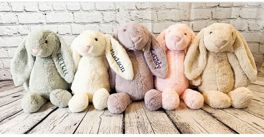 Embroidered Bunnies