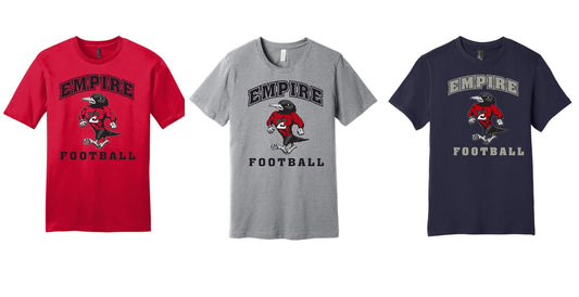 Empire Football Tee- Personalized Name Option