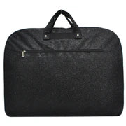Personalized Black Glitter Garment Bag