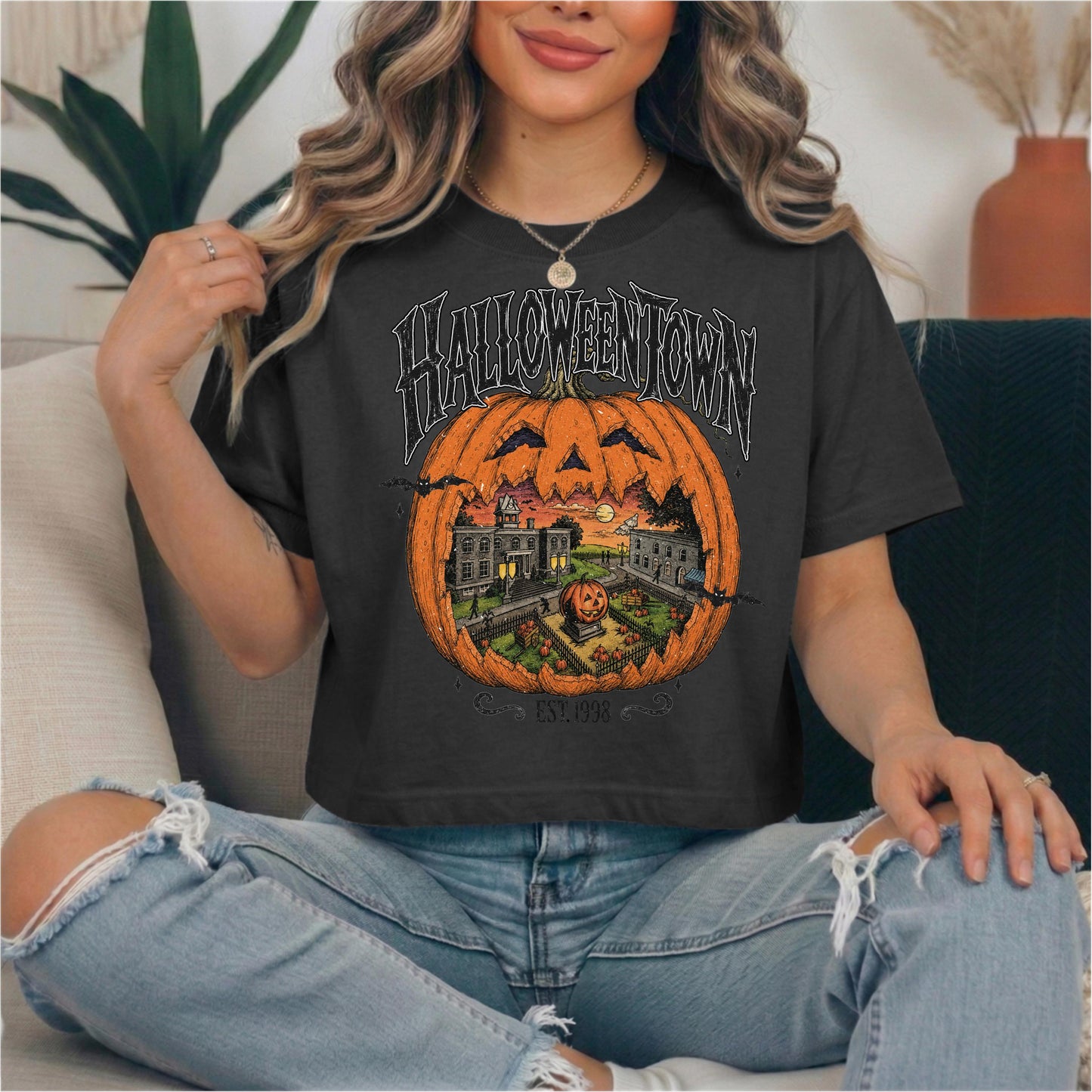 Haunted Halloween Town Shirt
