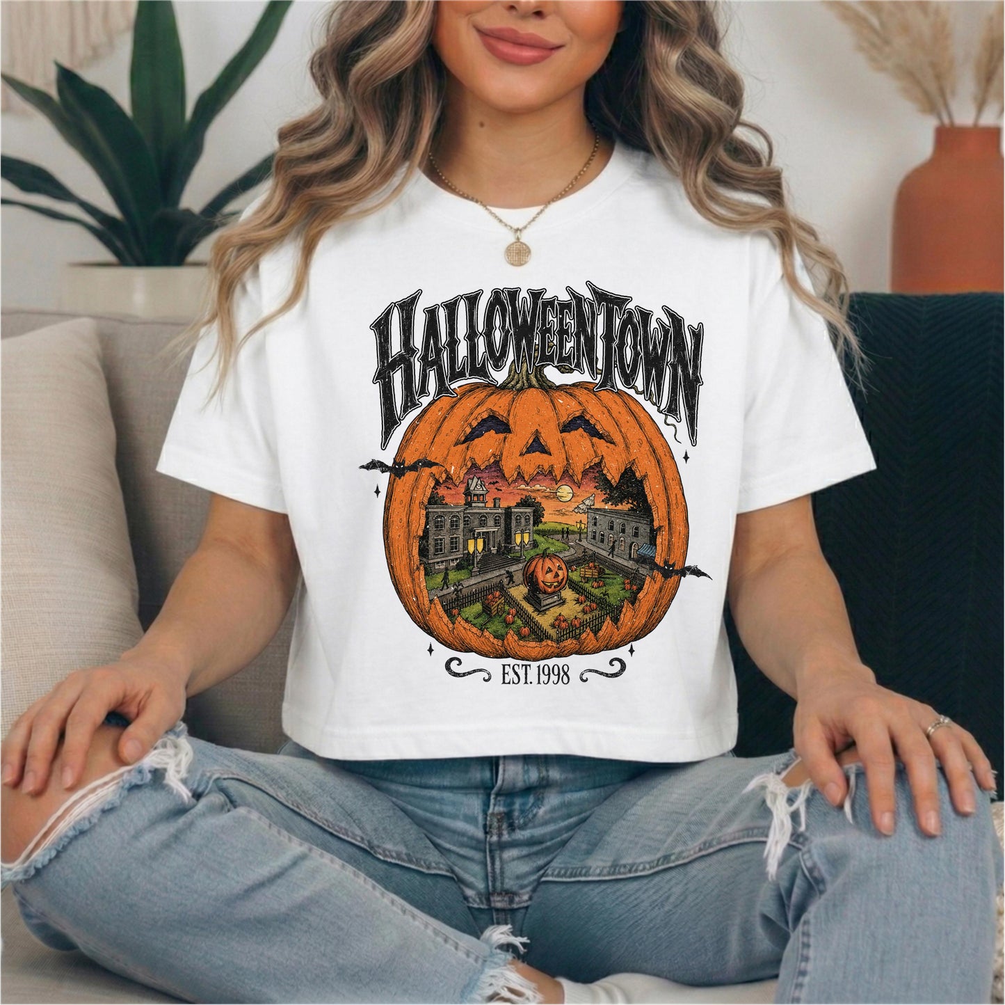 Haunted Halloween Town Shirt