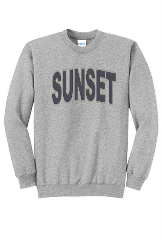 Sunset Cheer Crew Sweatshirt