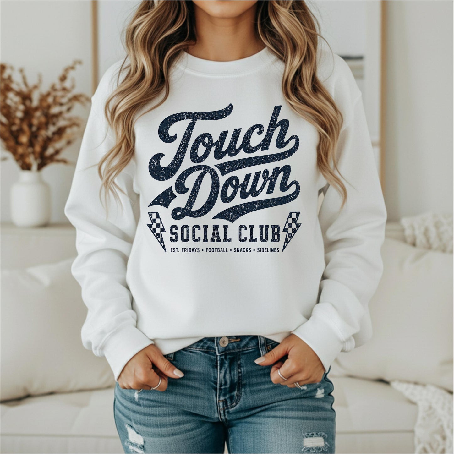 TouchDown Social Club Shirt and Sweatshirt